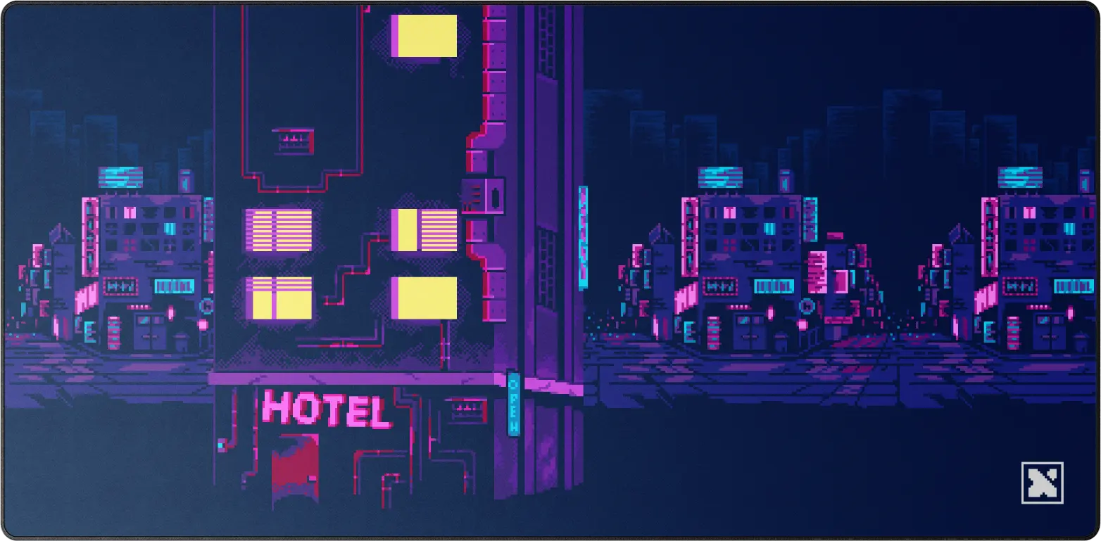 Neon Hotel view 1